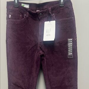 Stio Deep Purple Corduroy Pants size 12R with Tags
